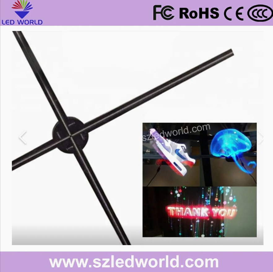 50cm Diameter LED Large 3D Hologram Fan