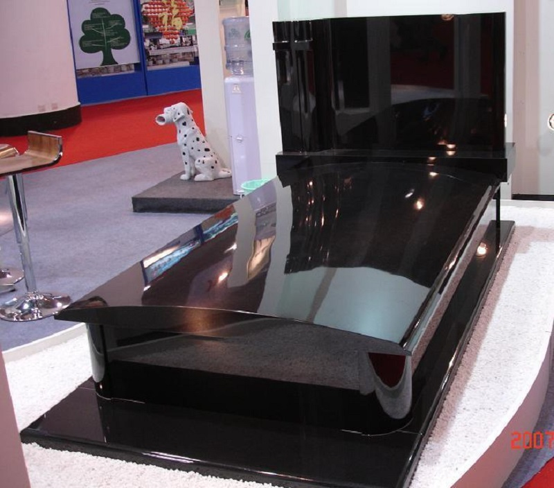 Shanxi Black Granite Headstone/Monument/Memorial Tombstone