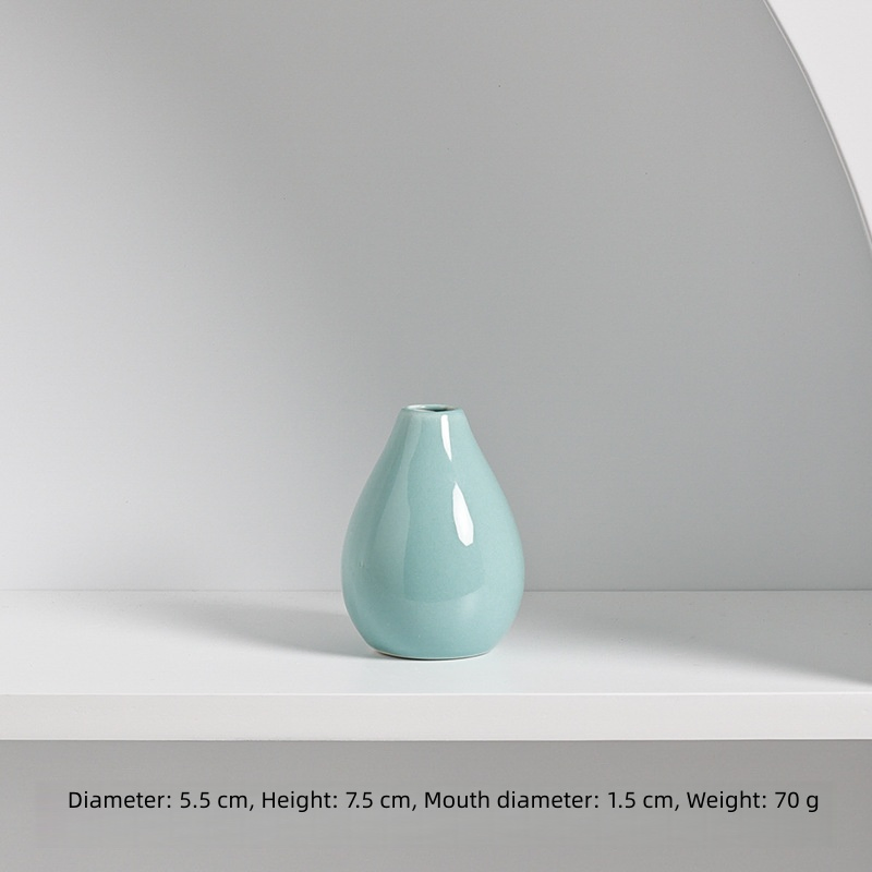 Nordic Style Handmade Ceramic Art Vases Minimalist Ceramic Vase Decor