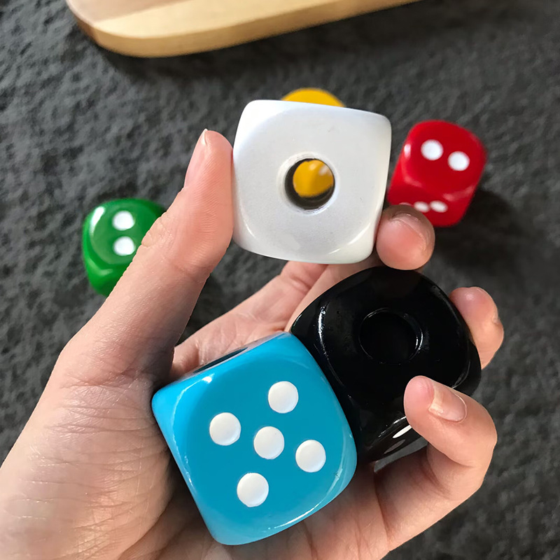 Wholesale Dice Shape Ashtray DAB Tool Smoking Accessories