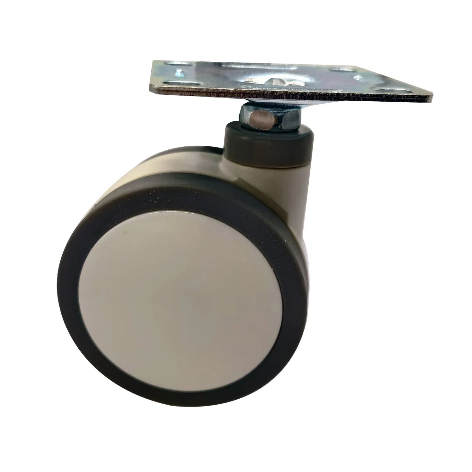 3-Inch Medical Caster with Full Plastic Swivel Plate