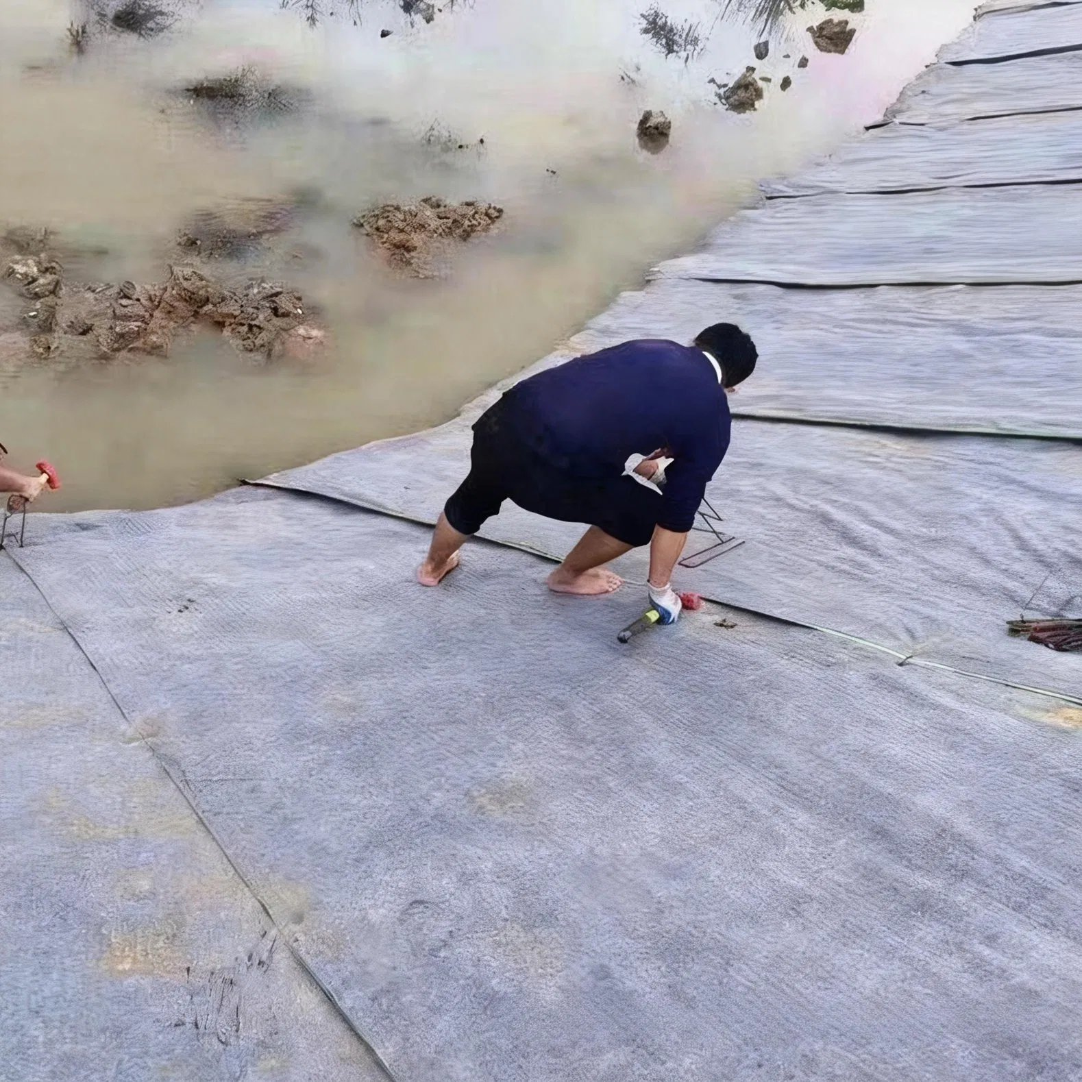 Engineered Sodium Bentonite Gcl Layer Bentonite Waterproof Blanket