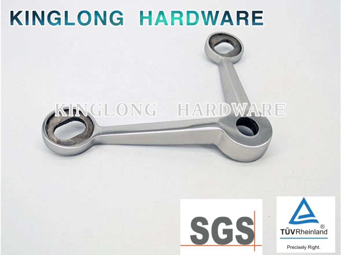 Stainless Steel Glass Hardware 90 Degrss 2arms Curtain Wall Glass Spider