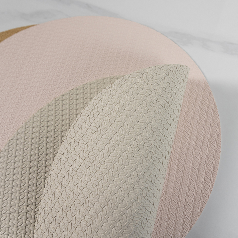 Luxury Waterproof PVC Leather Dining Table Mats for Weddings