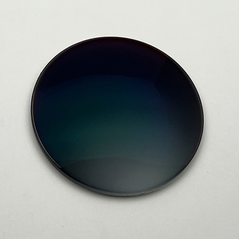 Resin 1.56 New Generation Photo Grey Anti-Reflection Green Optical Presbyopic Spectacle Lens