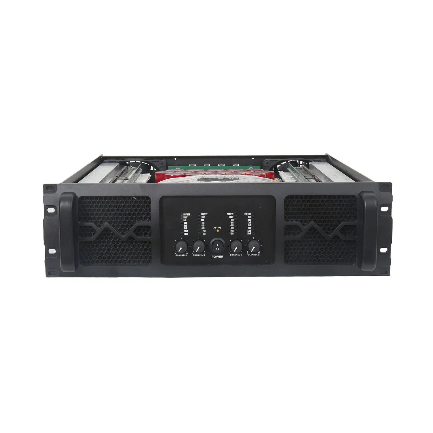 3u 4*1200W Stage Master Class H Stereo High 4 Channel Power Amplifier