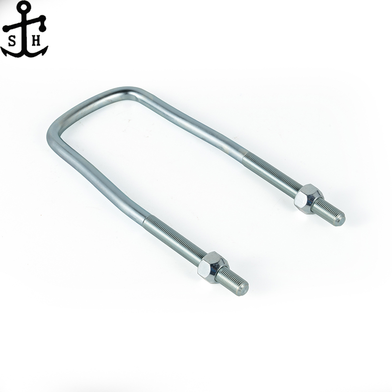 Автозапчасти: оцинкованные U-образные болты из углеродистой стали