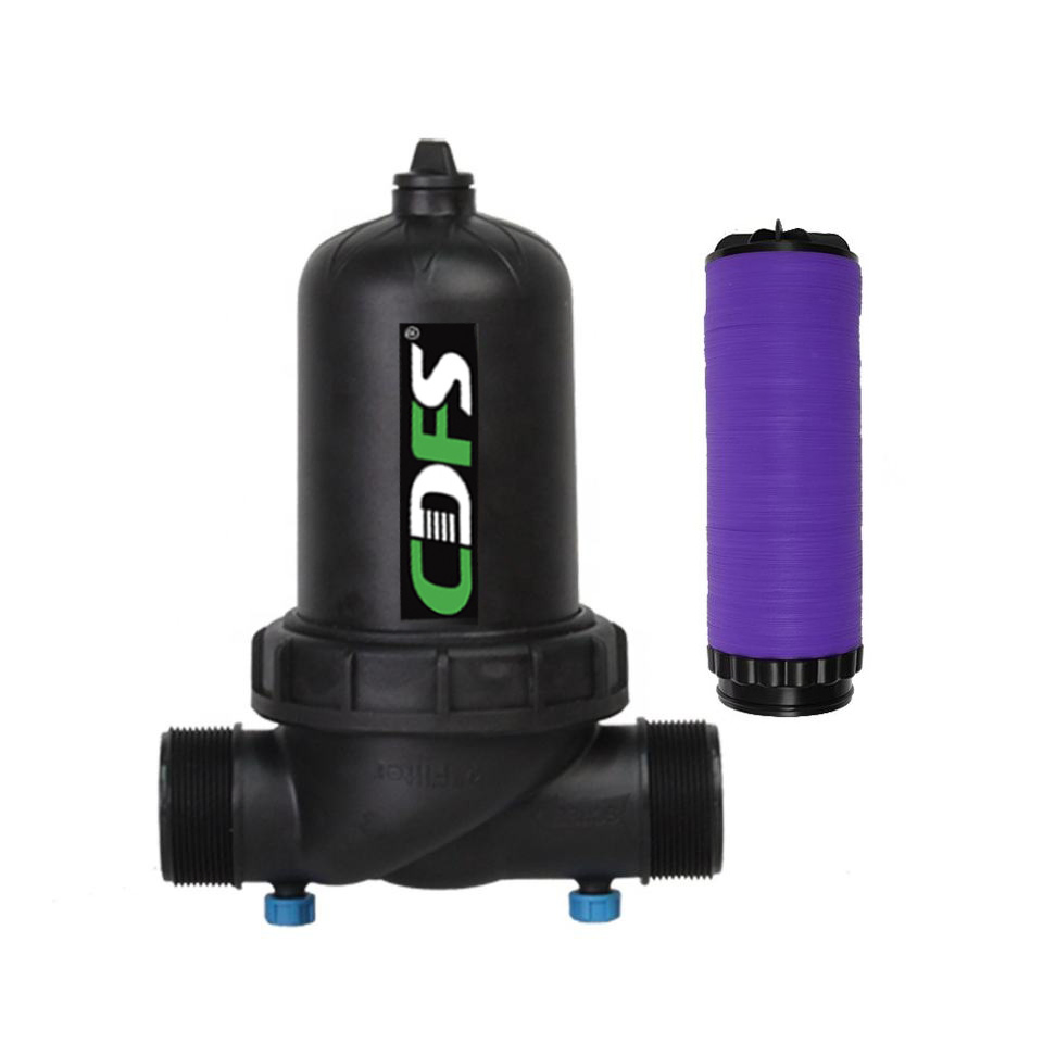 2 Inch T Type 150/120 Mesh Disc Filter Irrigation Filter for Farm