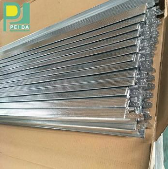 Factory Price Easy Installation Galvanized Steel Profile Flat Groove Ceiling T Grid