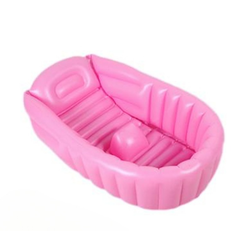 Newborn Baby Foldable Bathtub Children Home Large Anti-Slip Lock Temperature Bath Tub