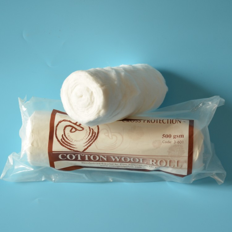 Premium Antibacterial Natural Cotton Roll for Medical Use
