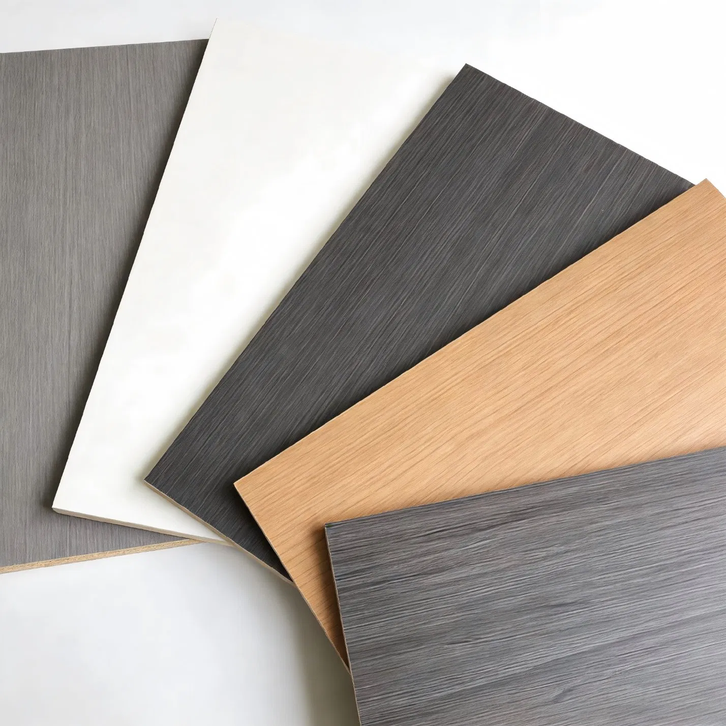 Decorative Laminated MDF Board with Wood Grain Finish for Cabinets & Wardrobe