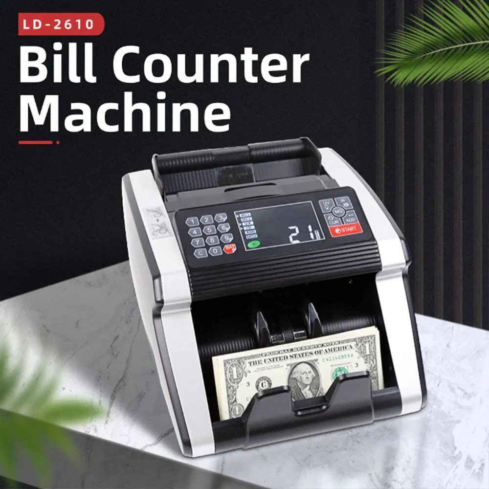 LD-2610 Business Grade Multi Currency Bill Counter With ADD Function and Fake Note Detection System