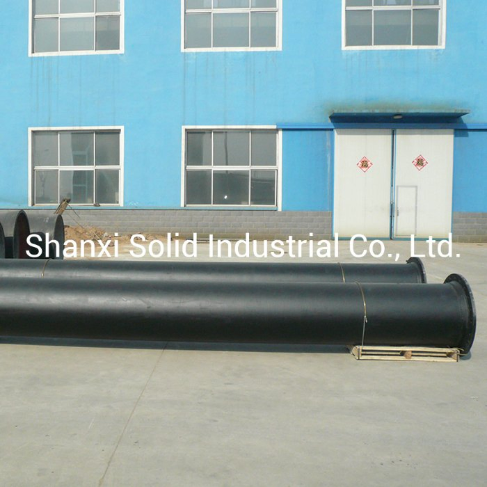 En545 Cement Lined Ductile Iron Flanged Pipe for Water Supply Pipeline