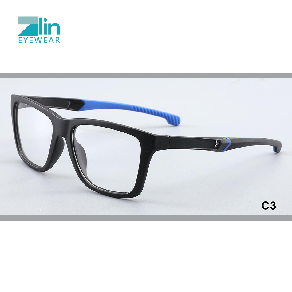 Sports Tr90 Tr Student Frame for Optical Glasses Super Light Eyeglasses Frames for Sport Running Wholesale Glasses