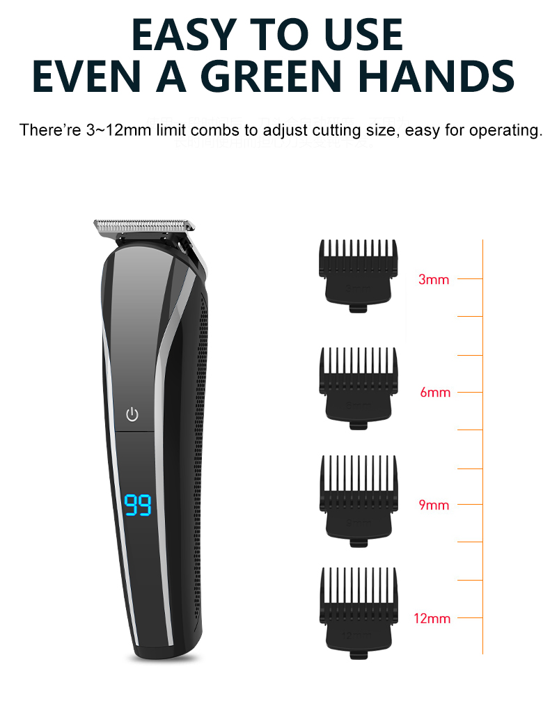 Ultimate Cordless Hair Clipper and Grooming Kit for Men