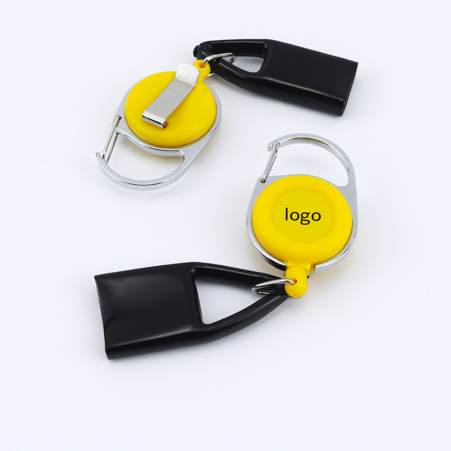 Silicone Belt Retractable Keychain Lighter Holder Sleeve Clip Lighter Leash