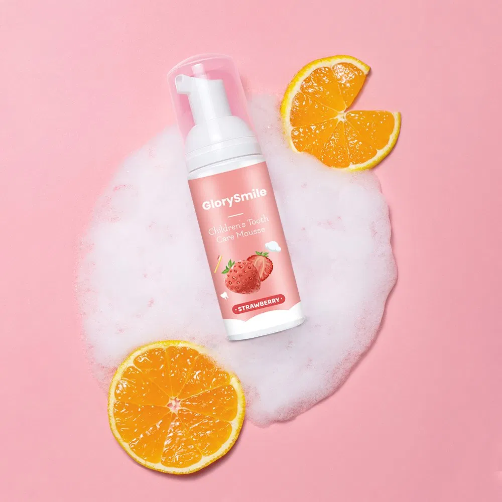 Hot Selling Professional Whitening Teeth Mousse Oral Cleaning Private Label Kids Children Foam Toothpaste