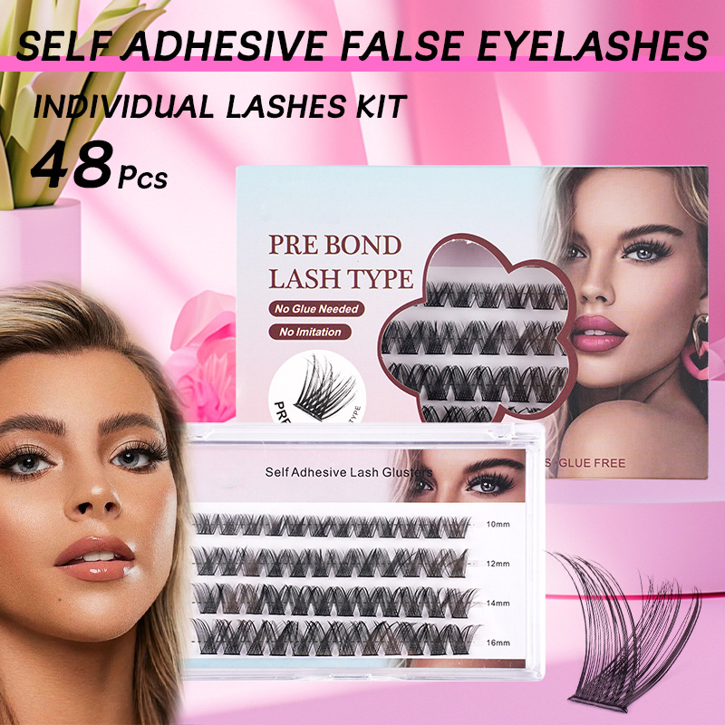 Luxurious DIY Eyelash Set for Voluminous and Dramatic Styles