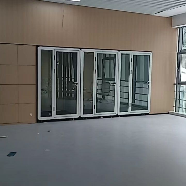 Customizable Portable Office Pod Music Studio Room Soundproof Phone Booth for 1 Person