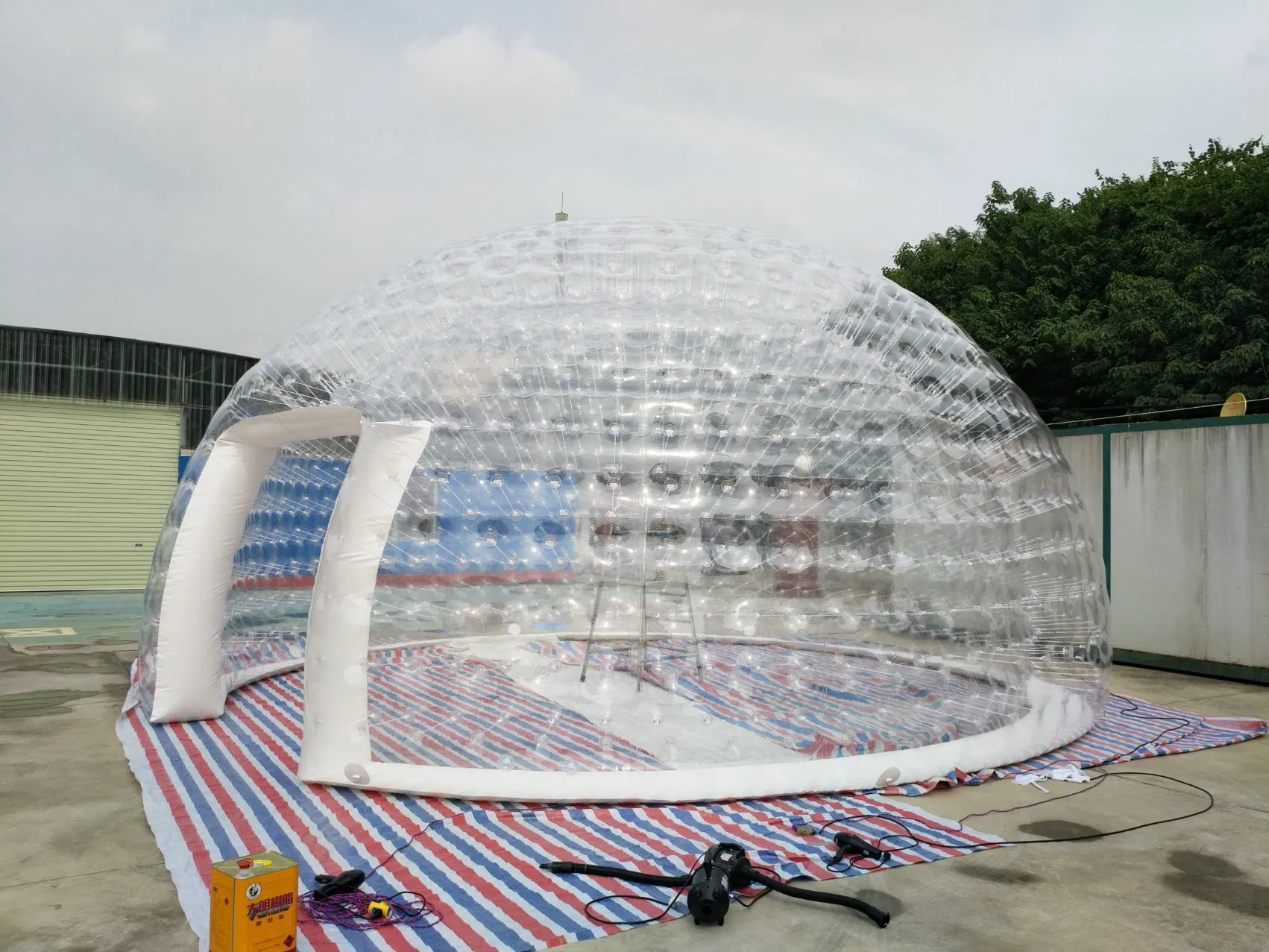 Boyi Outdoor Inflatable Bubble Tent Inflatable Advertising Transparent Dome