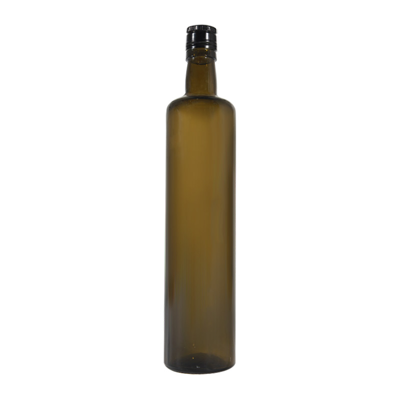 250ml 500ml 750ml Brown Olive Oil Bottle Empty Dorica Glass Bottle Container