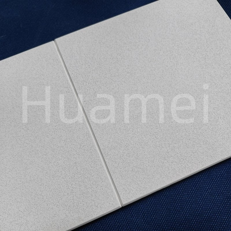 600X600 / 600X1200 Fiberglass Acoustic False Ceiling System Fireproof Ceiling Panels