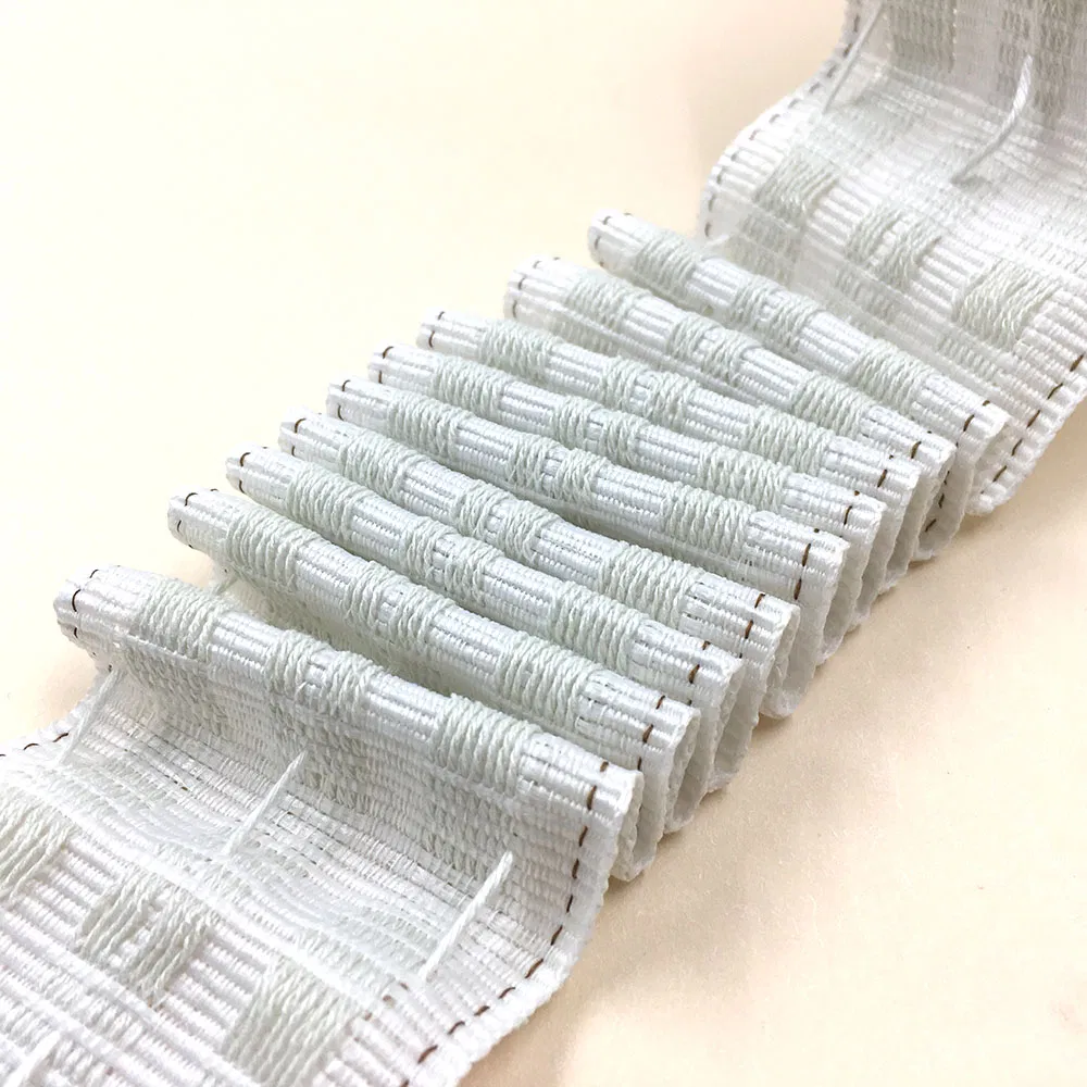 Best Sale White Draprery Curtain Tape of Curtain 50mm Curtain Tape