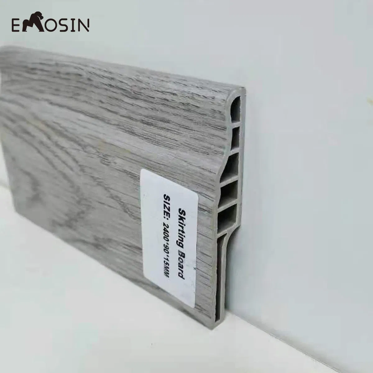 Cheap Plastic Spc Pisos Parquet Floor Tile Board Accessory Skirting