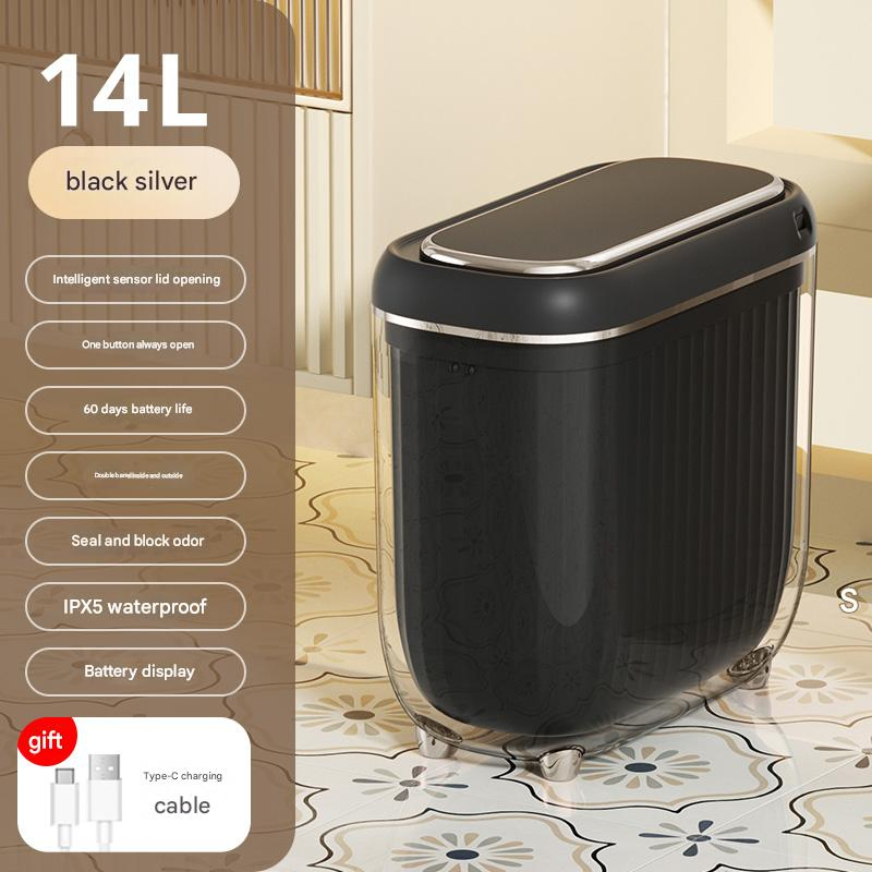 Сенсорное ведро 14л Youyuan, бесконтактное, автоматическое