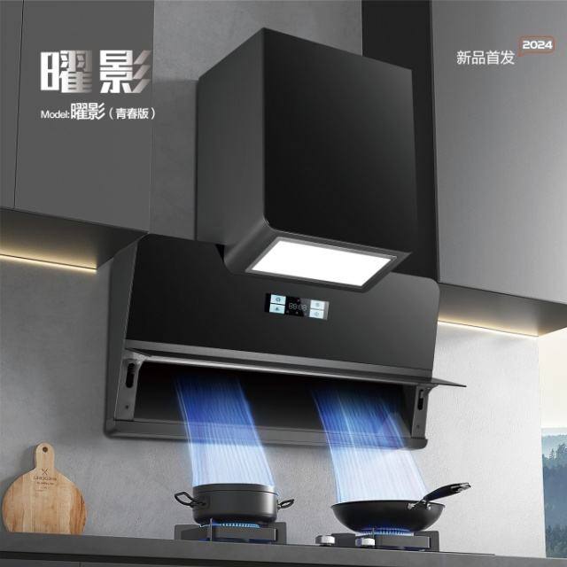 Premium Wall Mounted Kitchen Range Hood with Powerful Suction