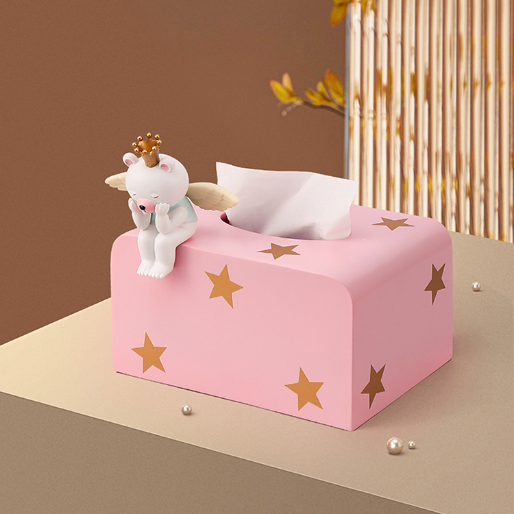 Direct Factory Resin Animal Sculpture Tissue Box Holder