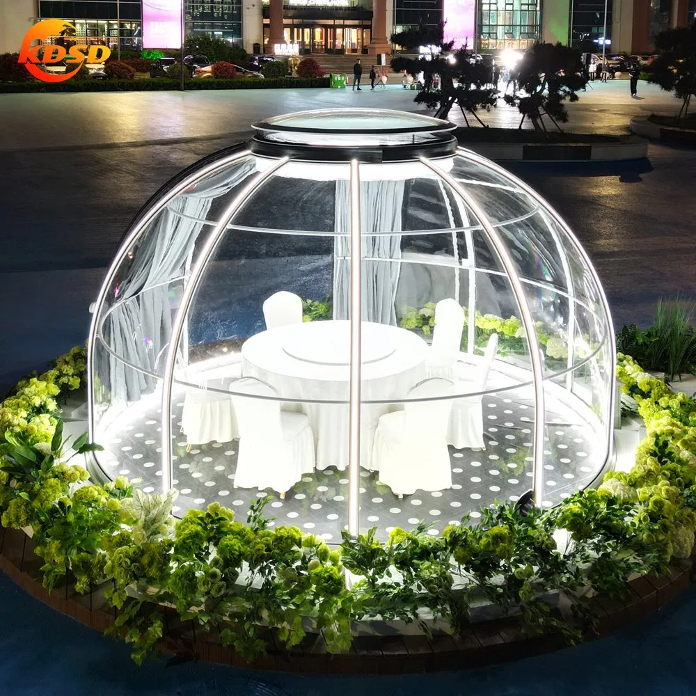 Mini Independent Sunshine Bubble Dome Glass Cabin Starry Sky Room for Outdoor