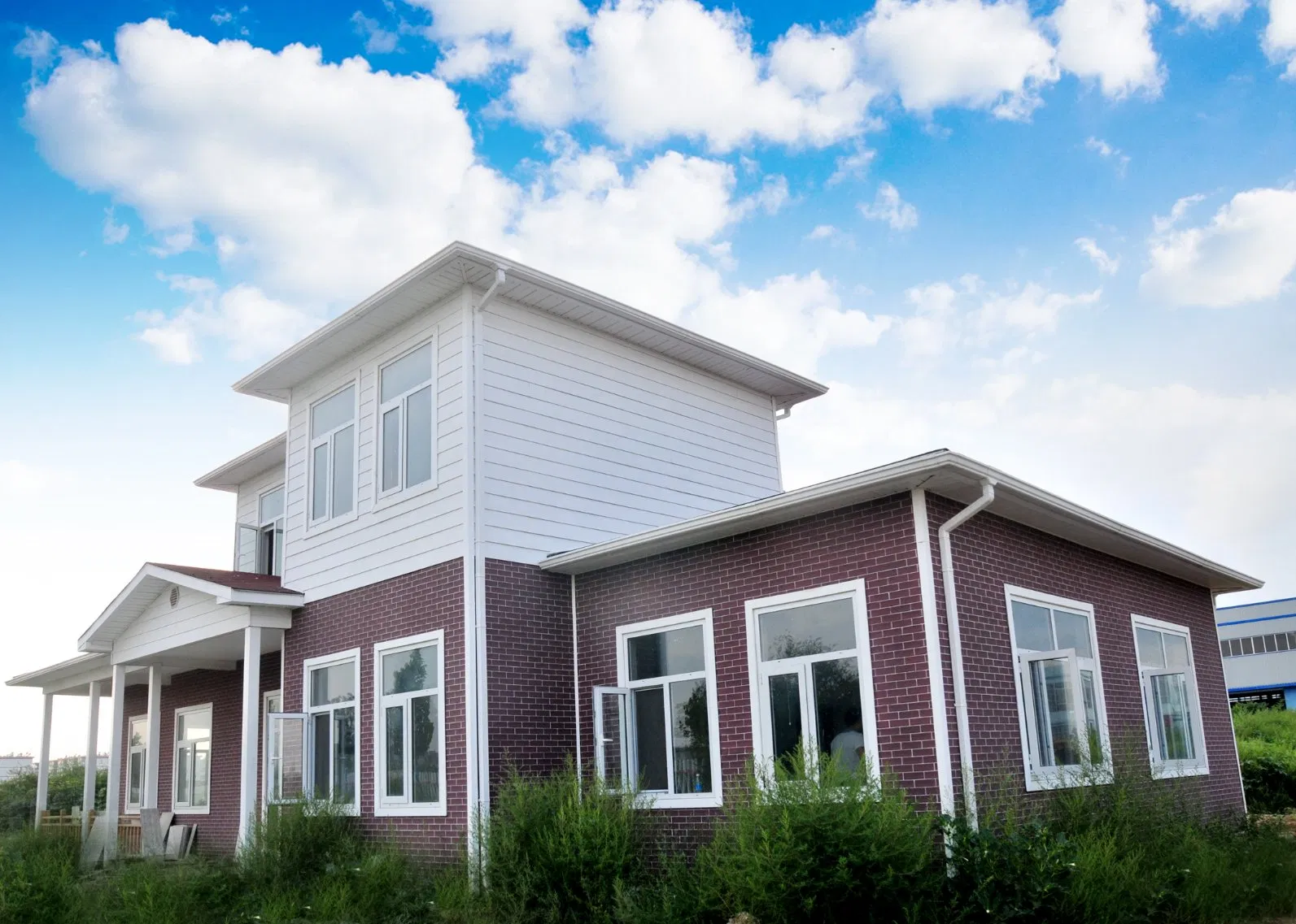 6mm Exterior Wall Wood Grain Siding Panel High Density