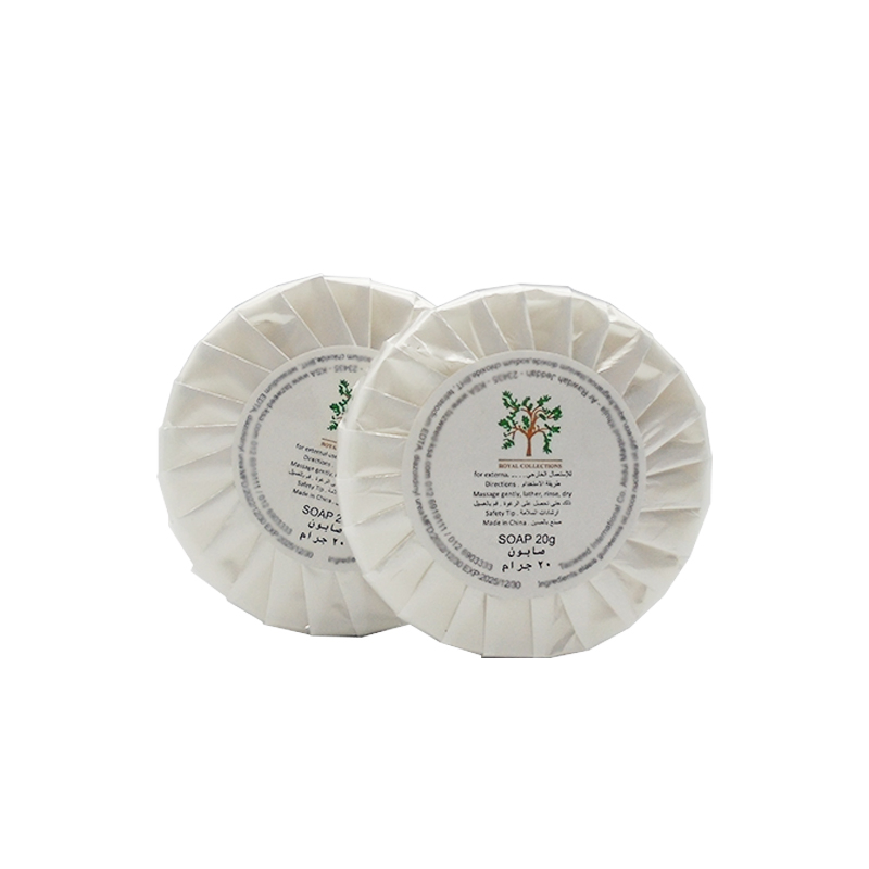 Factory Direct Supply 20g Hotel Guest Room Disposable Bath Soap Round Soap