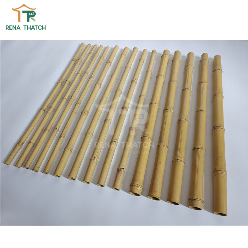 15mm~105mm Diameter Fireproof Plastic Bamboo Pole Artificial Bamboo Stick Synthetic Bamboo Fence
