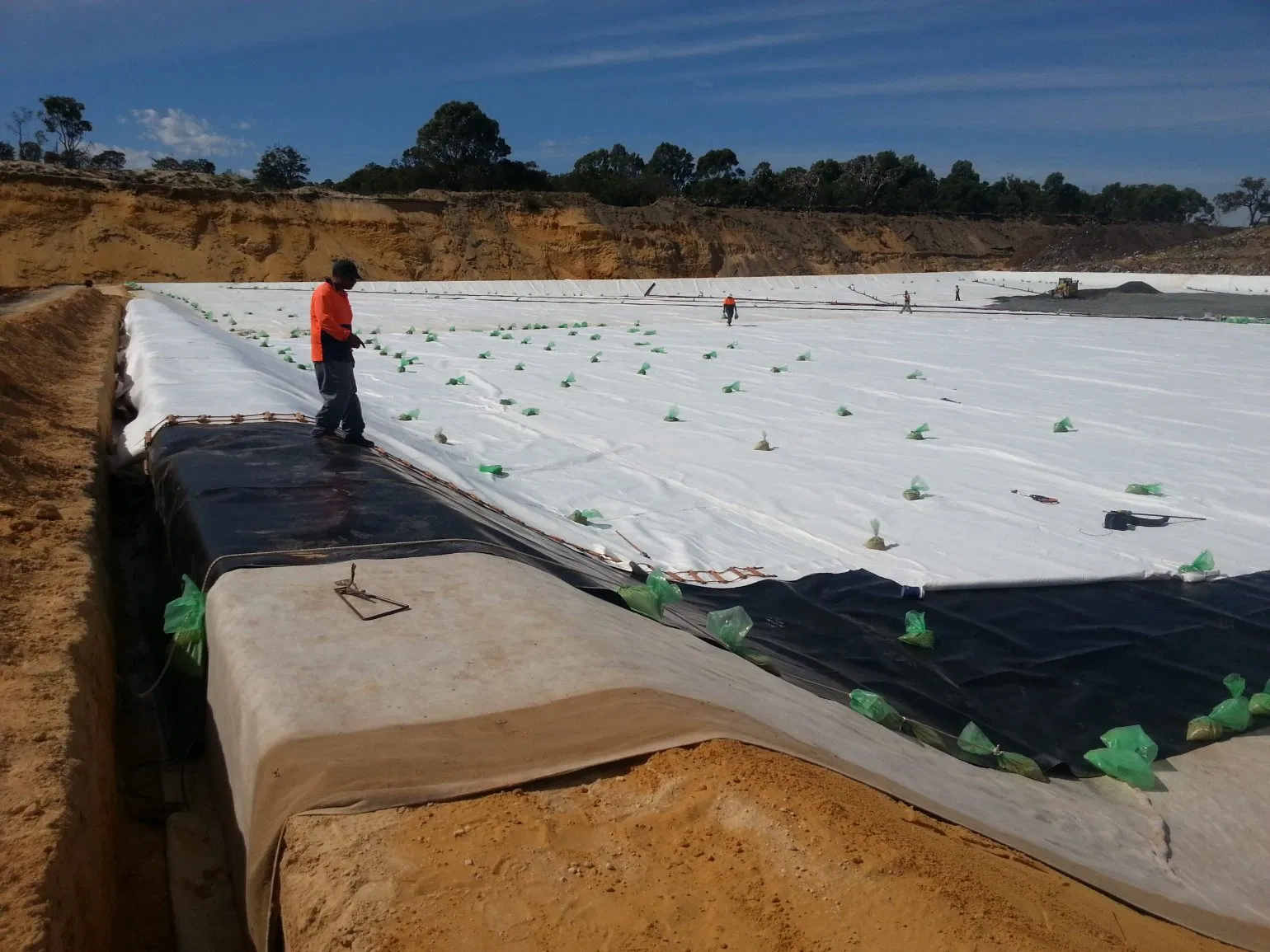 Railway Track Bed Solutions Anti-Vibration Filament Geotextile with 20+ Year Durability