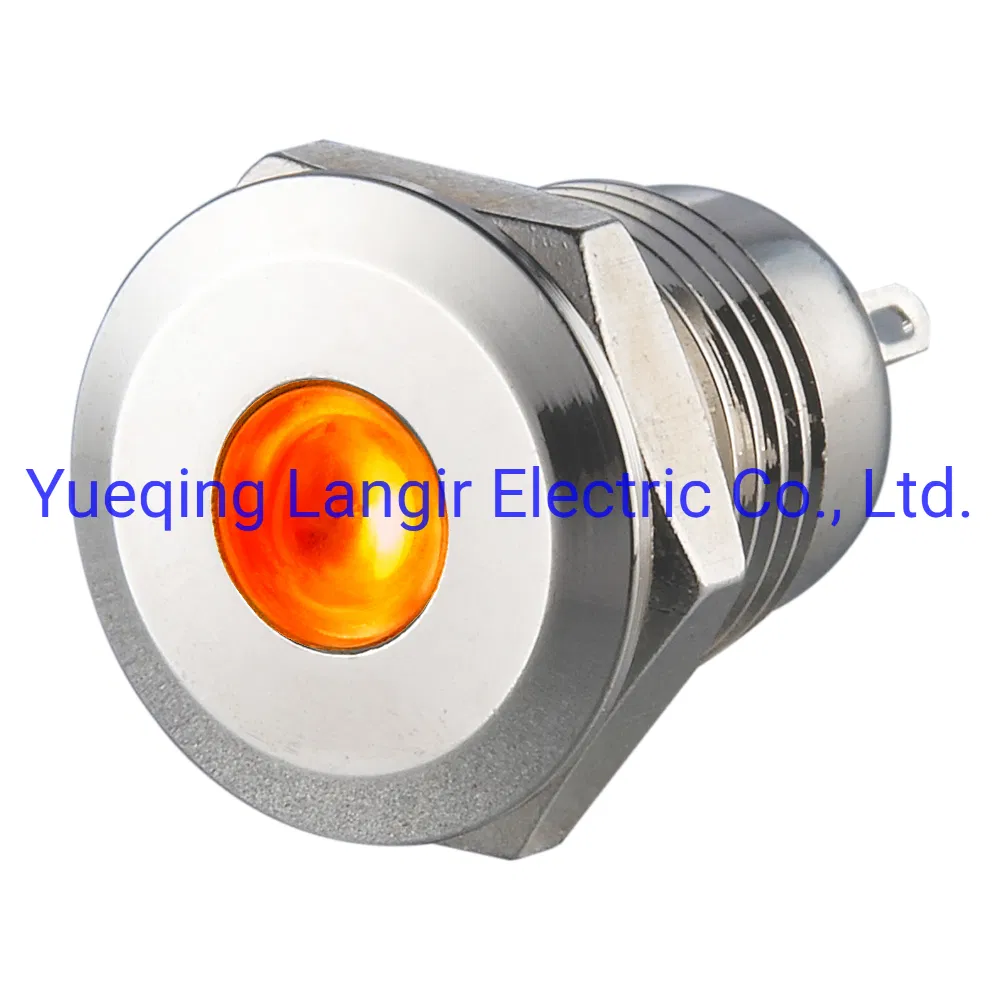 12mm Vandal Resistant Pilot Lamp (P12-P-N-D)