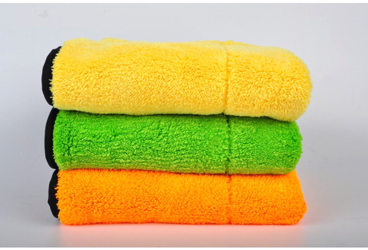 840G/M2 38*45cm Microfiber Coral Fleece Cloth Car Auto Cleaning Clean Cloth