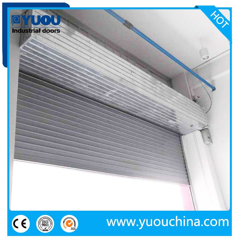 Industrial Exterior & Interior Galvanized Steel /Stainless Steel Fire Rated Fire Proof Roller Shutter