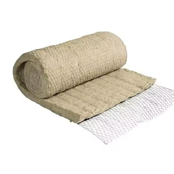 Outside Large Round Heat Water Insulation Rock Wool Rockwool Blanket/Roll