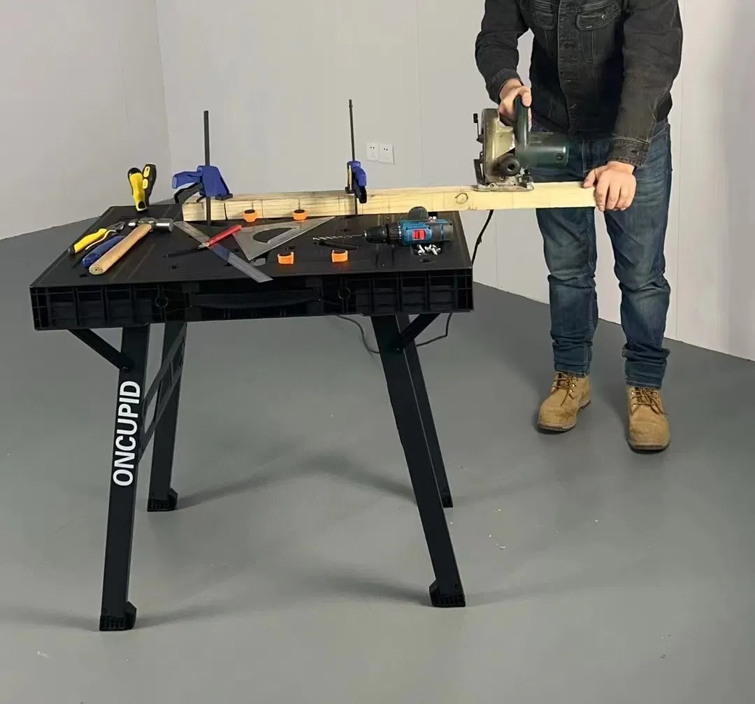 High Quality Portable Table Woodworking Folding Workbench for The Workshop