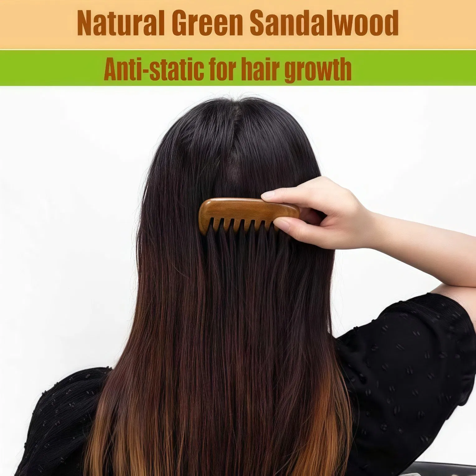 Wholesale Custom Hair Combs, Wooden Hair Massage Combs