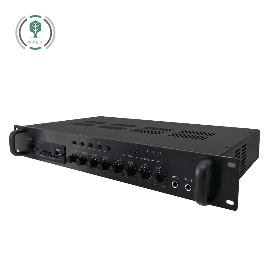5 Zone Control 1u Rack Mount Fast Delivery PA-180UL Mixing Amplifier