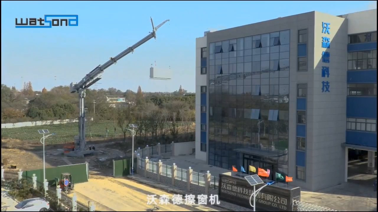 Reliable Building Maintenance System for Glass Facade Clean Maintenance/Customized Bmu