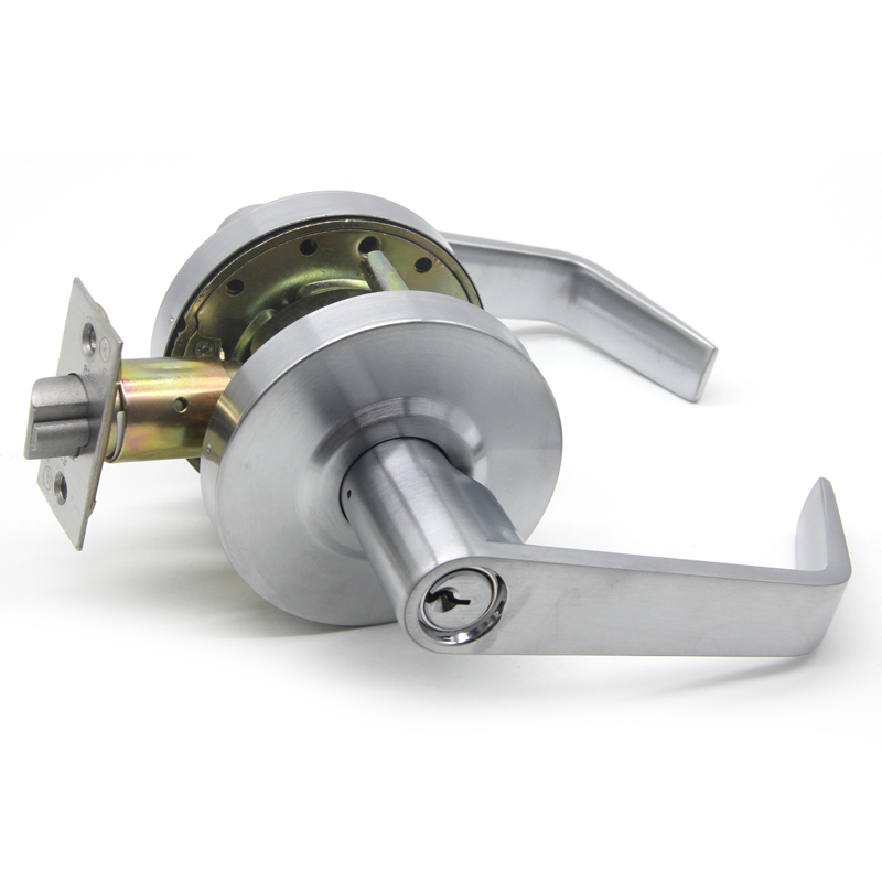 Zinc Alloy Door Locks Hardware Tubular Handle Commercial Cylindrical Entrance Privacy Passage Heavy Duty Security Handle Lever Lock-815