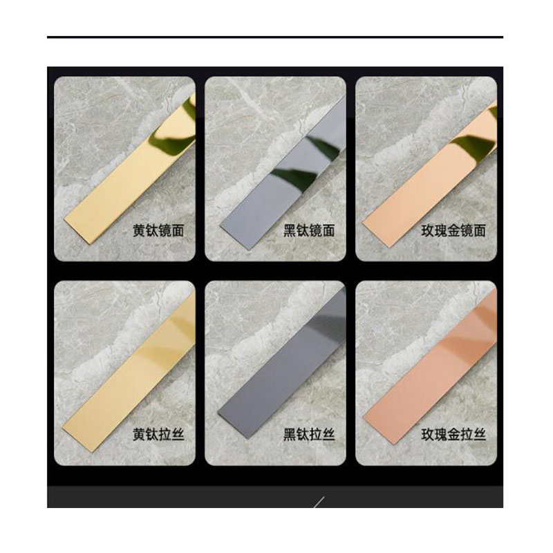 Self-Adhesive Stainless Steel Decorative Mirror Strip Tape for Wall and Cabinet