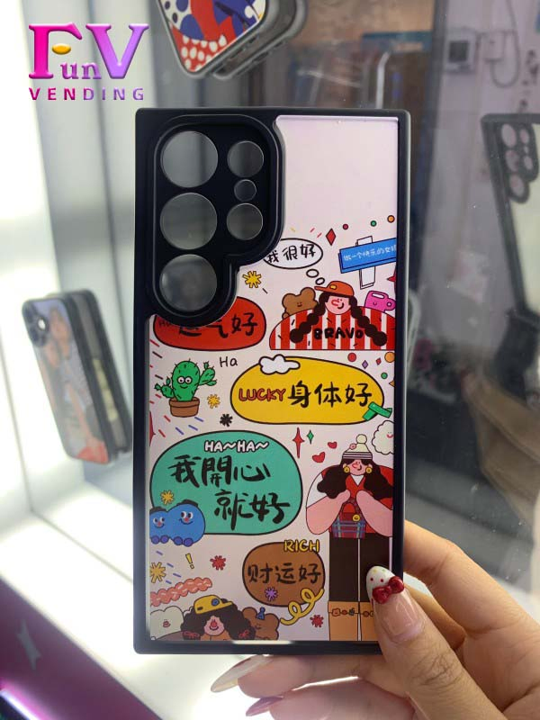 Factory Supply UV Mobile Cover Printer Phone Case Printing Automatic Vending Machine