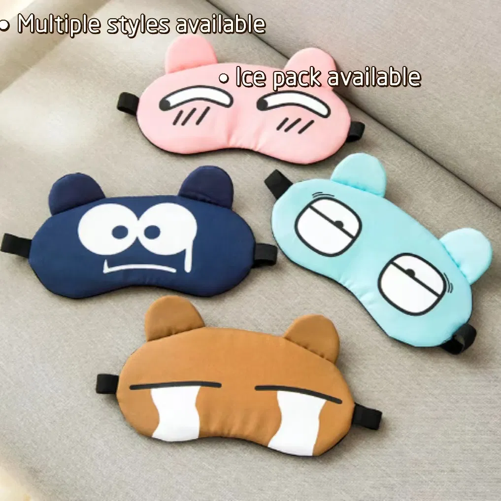 Eye Mask Sleep Blackout Breathable Student Cartoon Funny Eye Mask