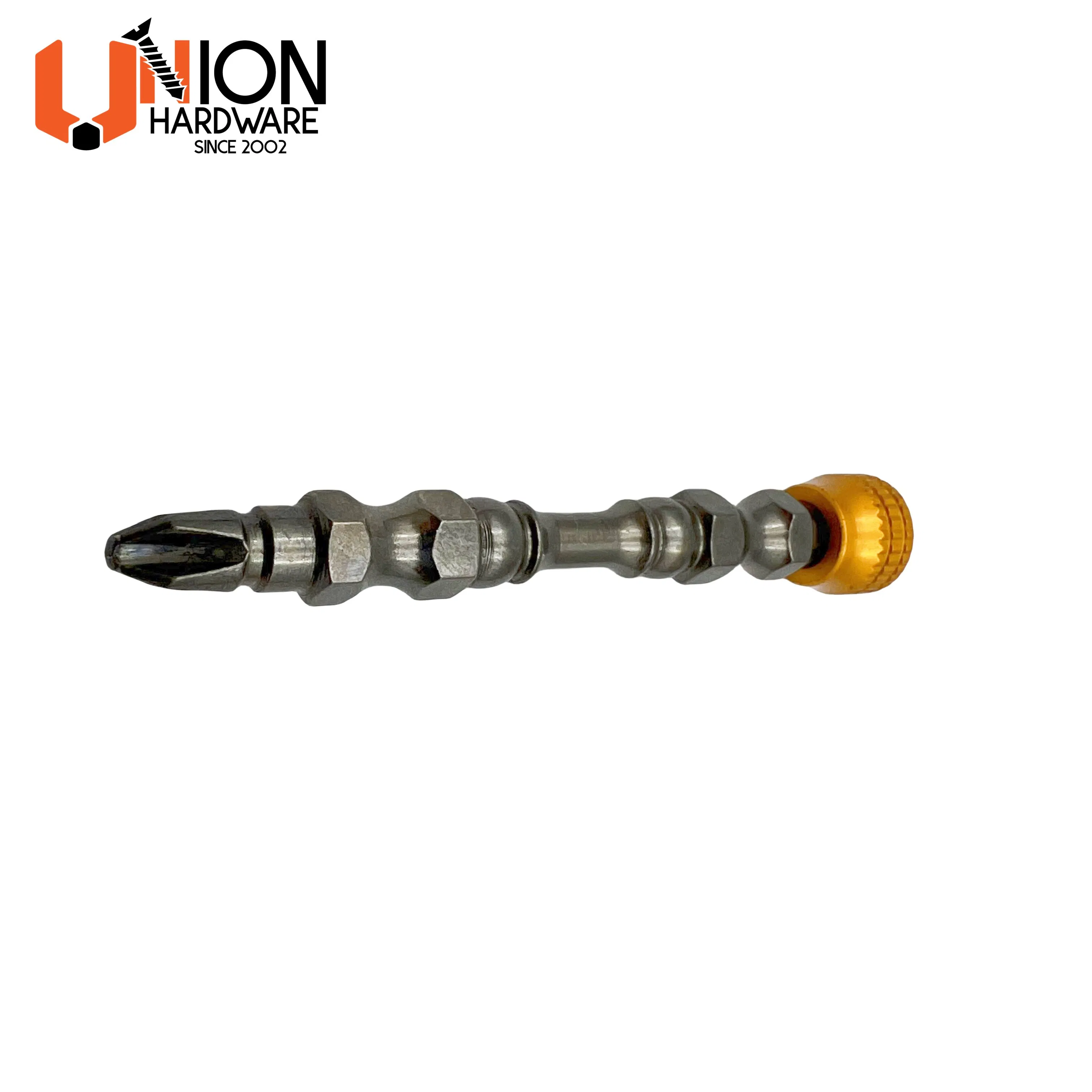 Customized 1/4" pH1 pH2 pH3 Strong Magnetic Drywall 6mm Screw Bit for Impact Driver in Various Length with Magnetic Ring